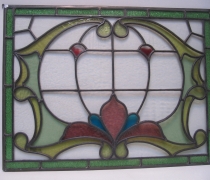 Art Nouveau raam